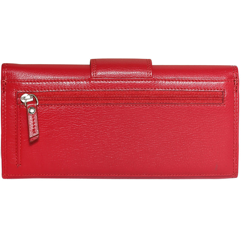 Modapelle Women's Leather Multi Card Long Wallet UL7323