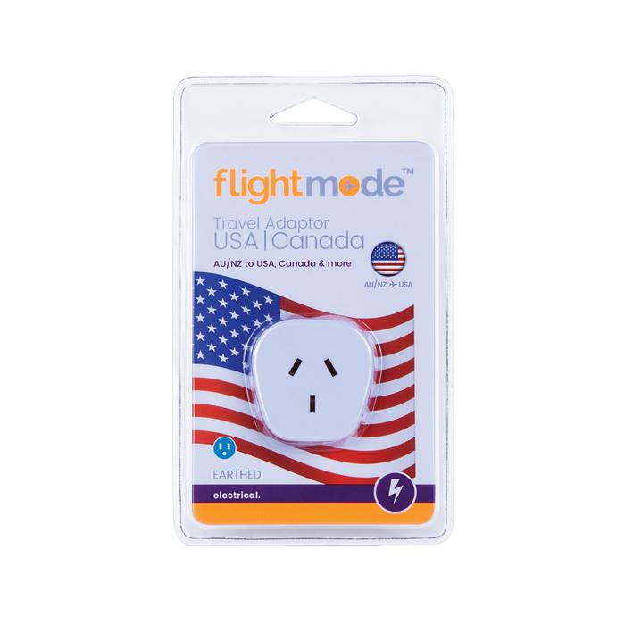 Flightmode Travel Adapter USA | Canada AU|NZ To USA FM0001