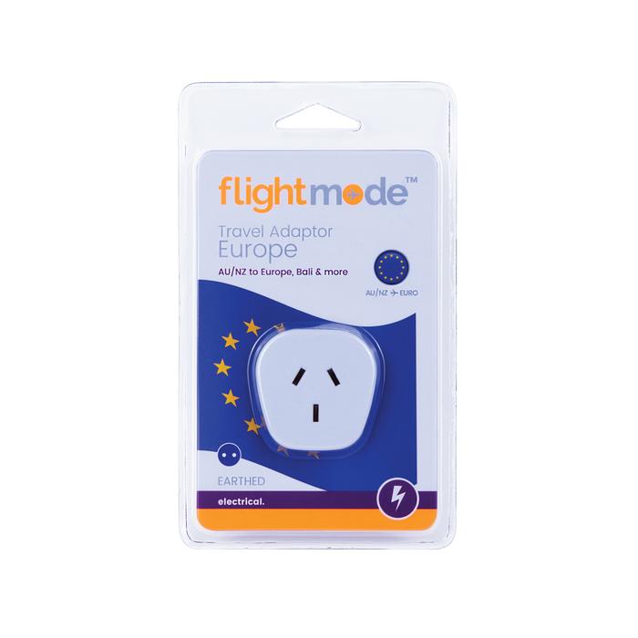 Flightmode Travel Adaptor Europe AU/NZ To Europe FM0002