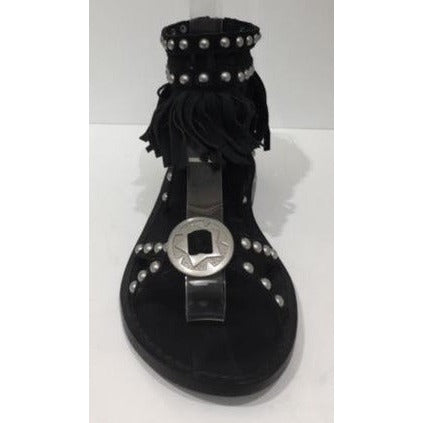 Fringed Stud Sandal MARYJ