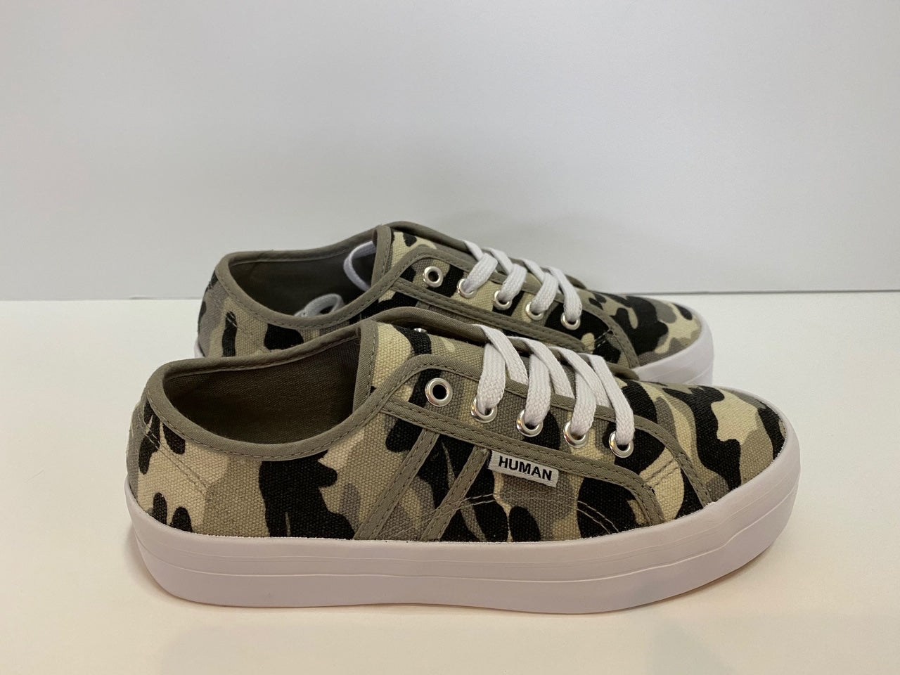 Human Premium Lift Camo Sneakers