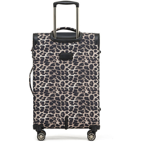 Tosca So Lite 3.0 Medium 66cmSoftside Leopard Print Luggage