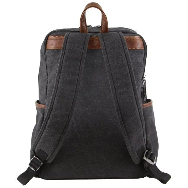 Pierre Cardin Canvas and Leather  Backpack PC3310