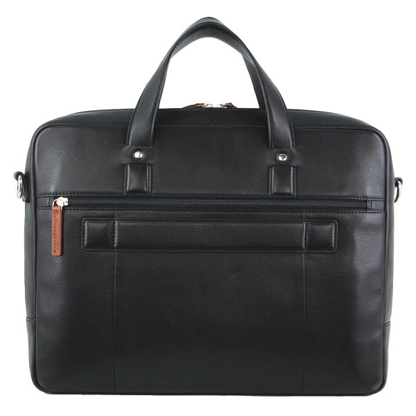 Pierre Cardin Leather Multi Compartment Computer Bag PC3600