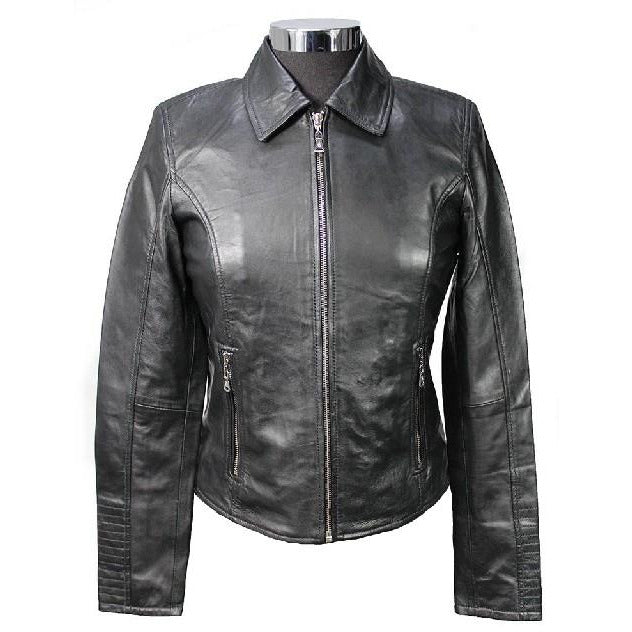 Jil Women's Short Leather Jacket