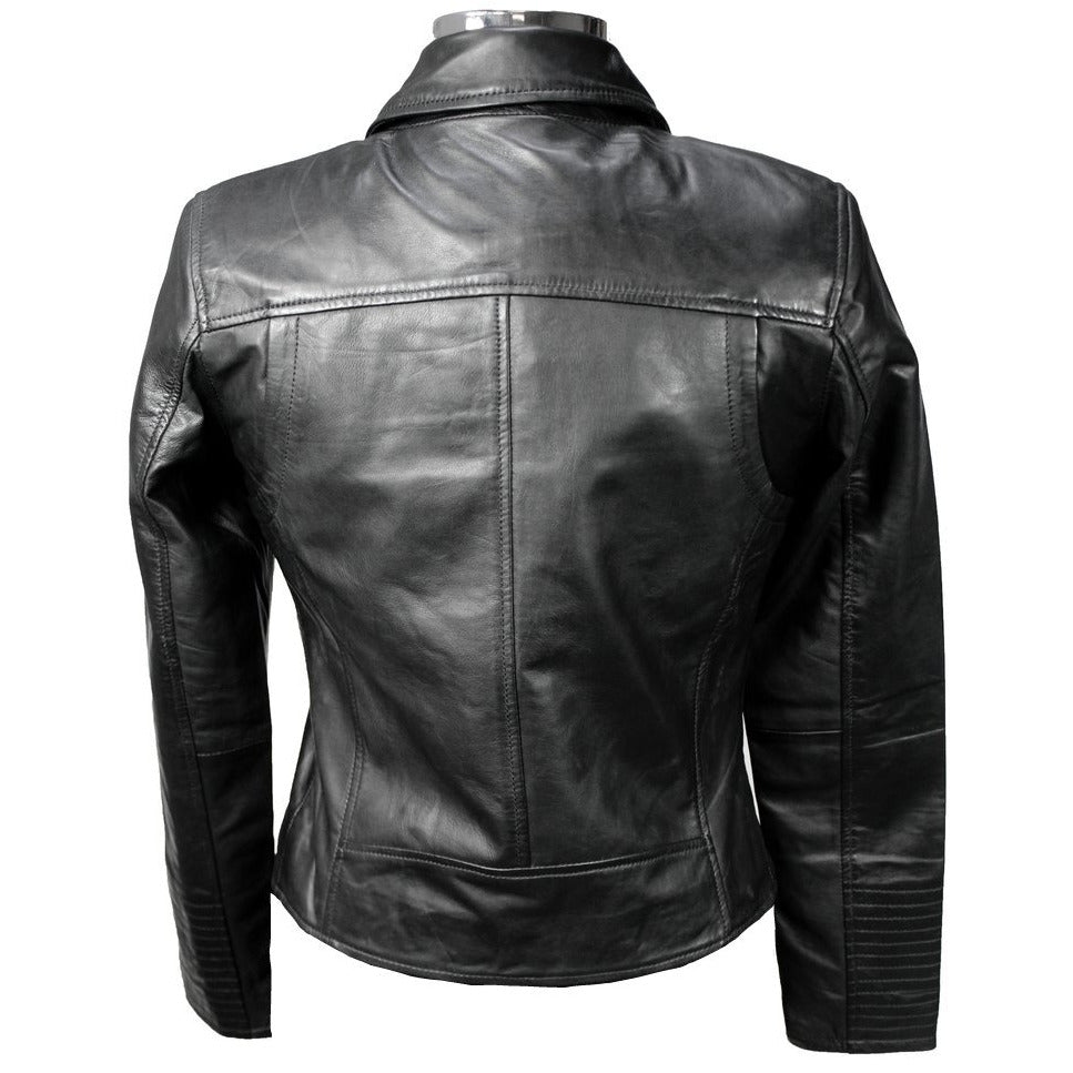Jil Women's Short Leather Jacket – SIRICCO