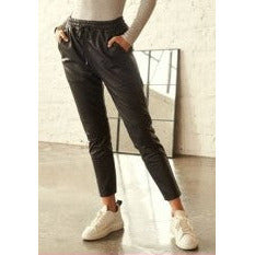 Women's Leather Pants /Joggers Carillo