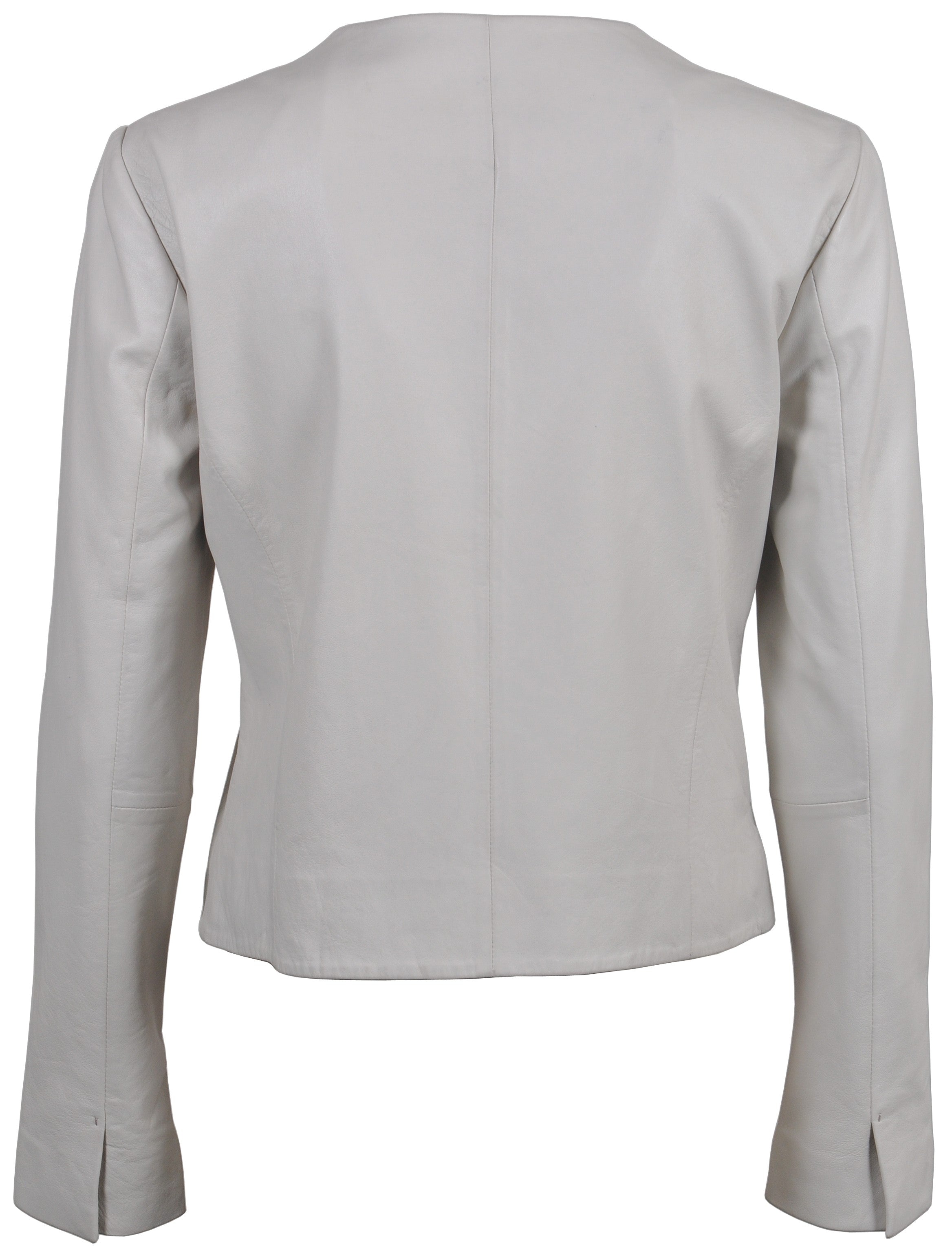 Women's Eva Short Collarless Zip Jacket