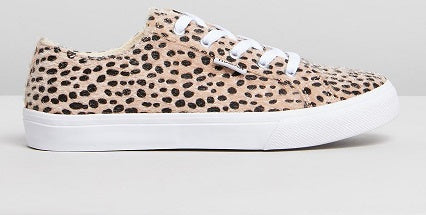 Human Premium Ocean Leopard Print  Sneakers