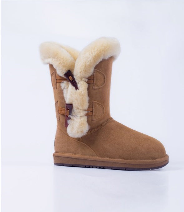 Short Classic Two Button Ugg Boot