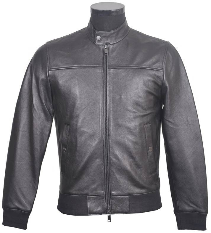 Men's Soft Leather Jacket  SIVR2