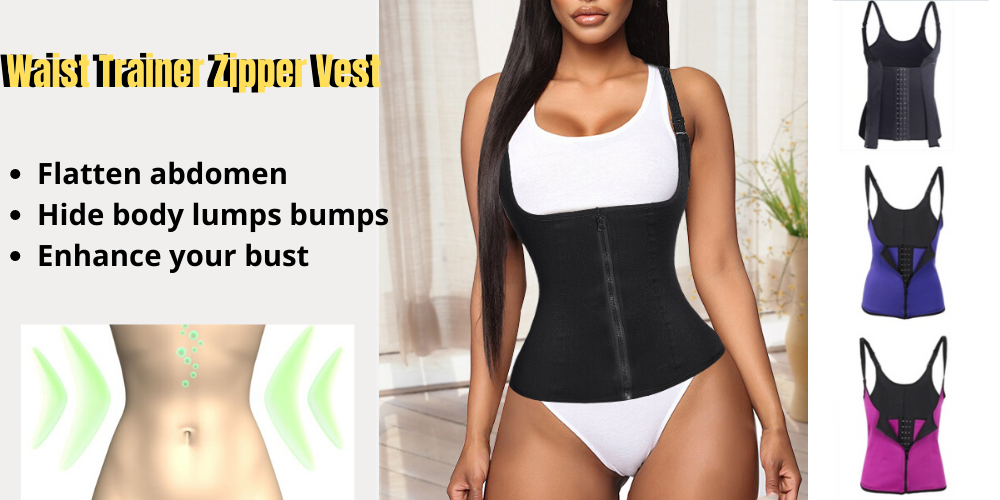 Waist Trainer Zipper Vest