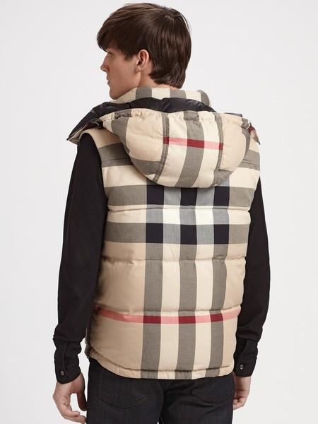 burberry reversible vest