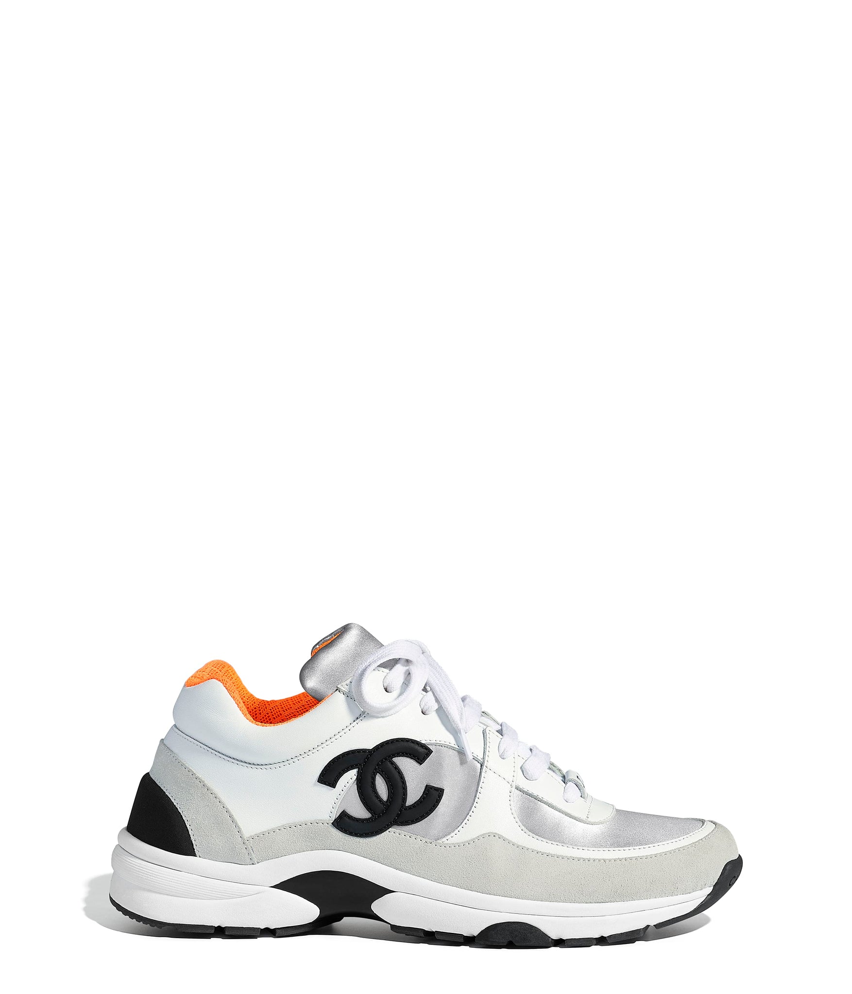 chanel trainers orange