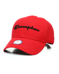 champion hat red