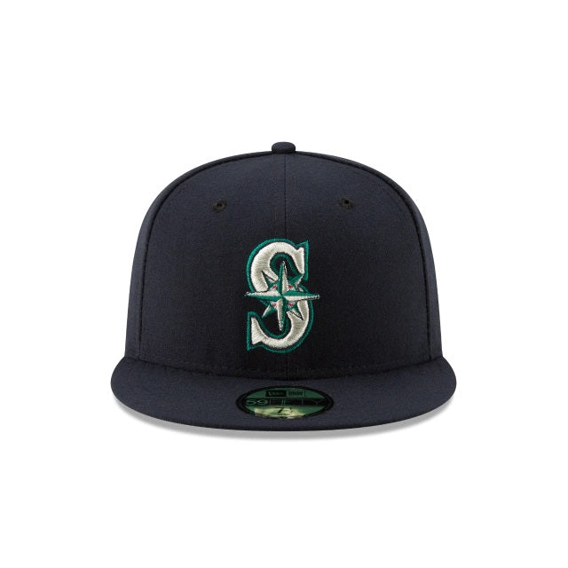 mariners fitted cap