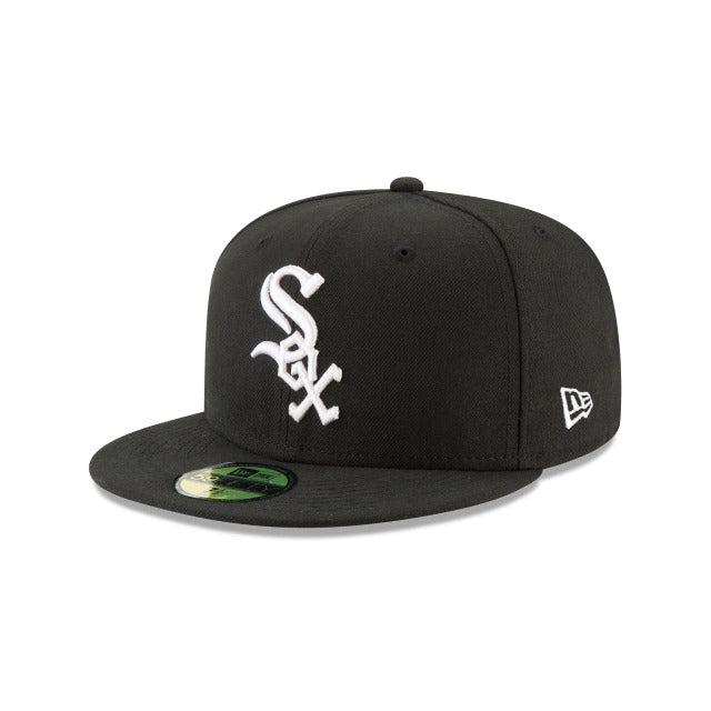 white sox fitted red brim