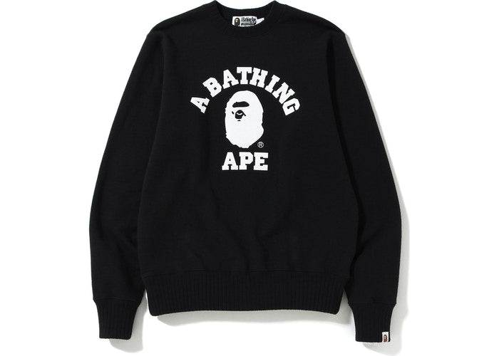 bape x champion college crewneck