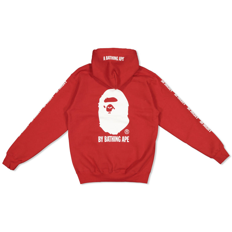 BAPE X HOODY - RED – Custom NZ