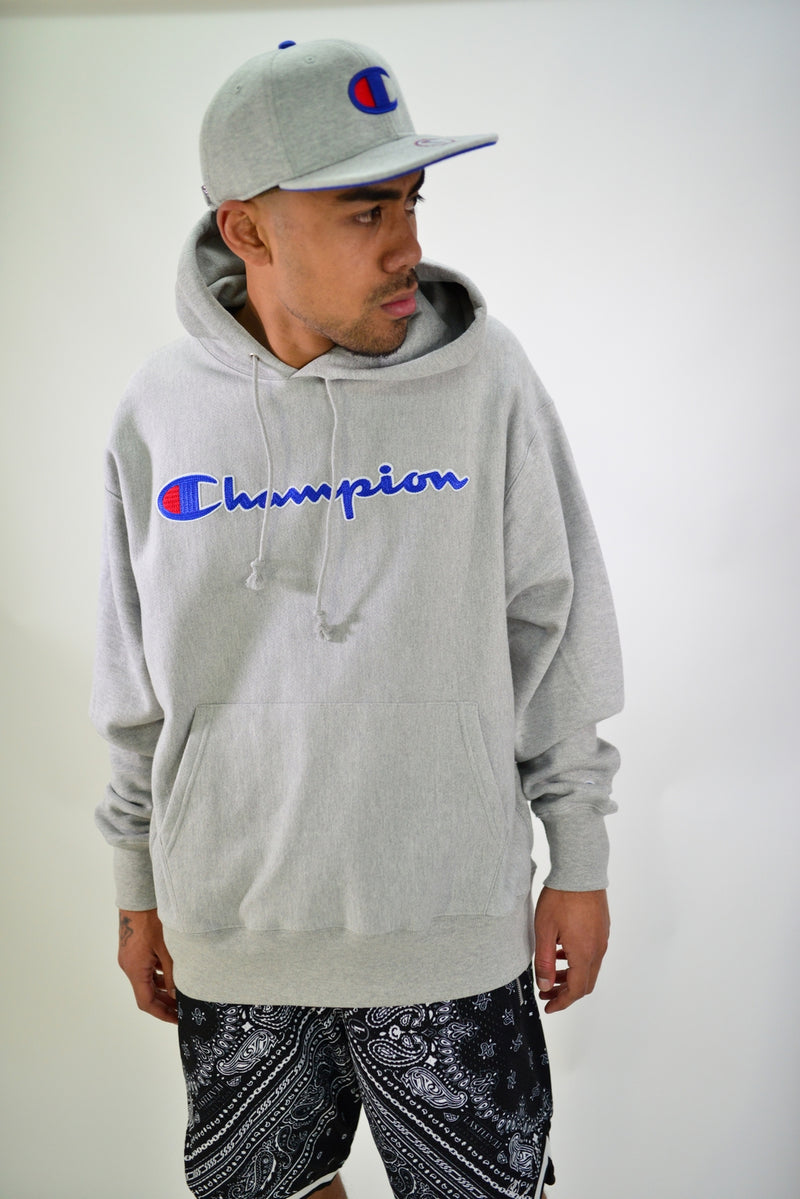 champion wool hoodie