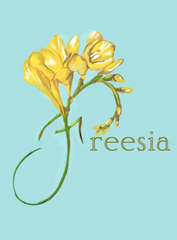 Freesia swing tag