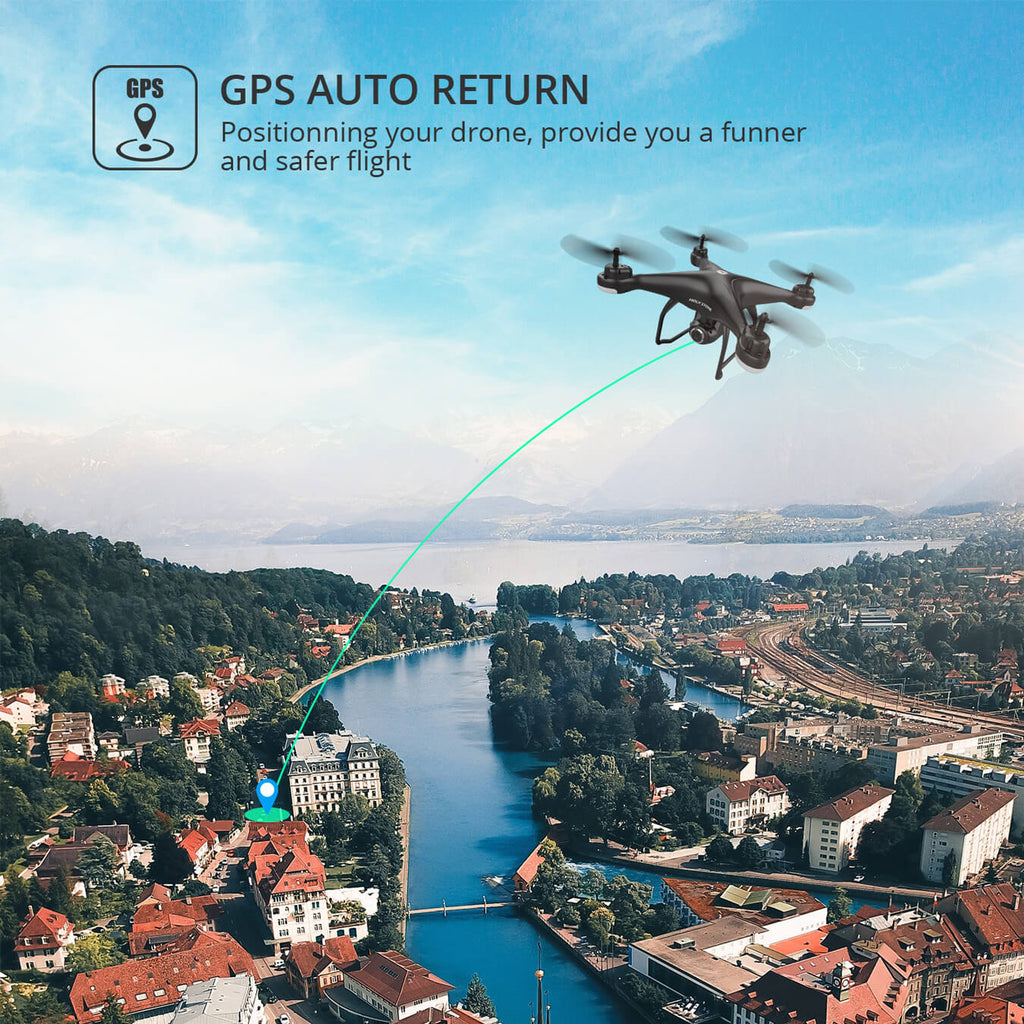 holy stone hs120d gps drone with camera