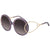 Chloe Grey Gradient Ladies Sunglasses CE703S03556