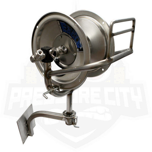 Steel Eagle Stainless Steel Soft Wash Hose Reel – Pressure City