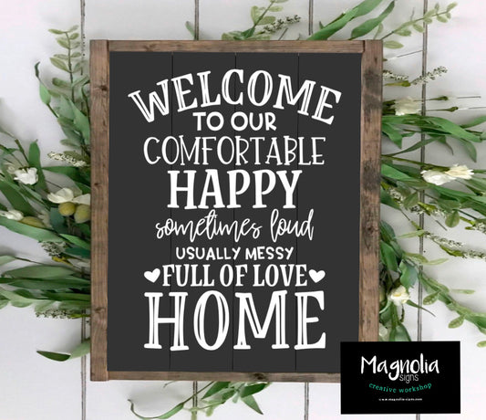 Love Grows Best in little Houses just like this – Magnolia Signs
