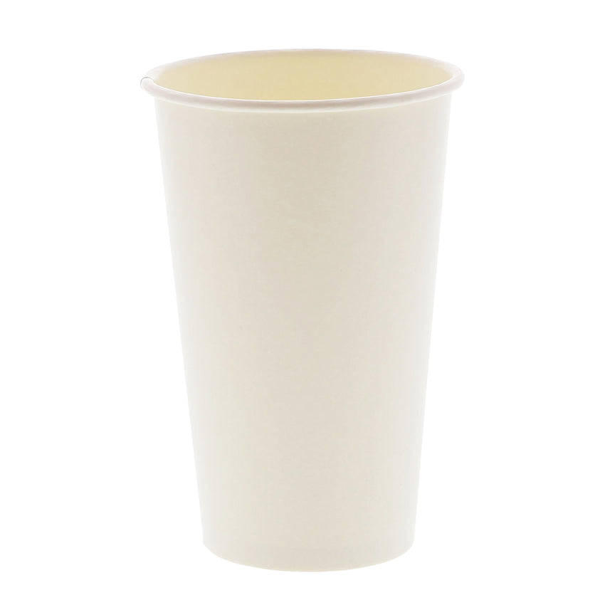 16 oz white paper cups