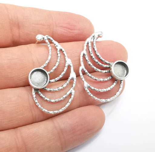 Bezel Dangle Earrings ⋆ Keepsaker Supplies ⋆ Resin Jewellery