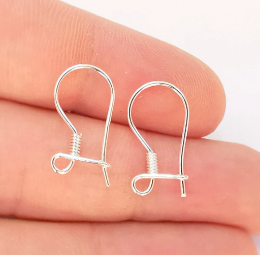 Wholesale 925 Sterling Silver Earring Hooks 