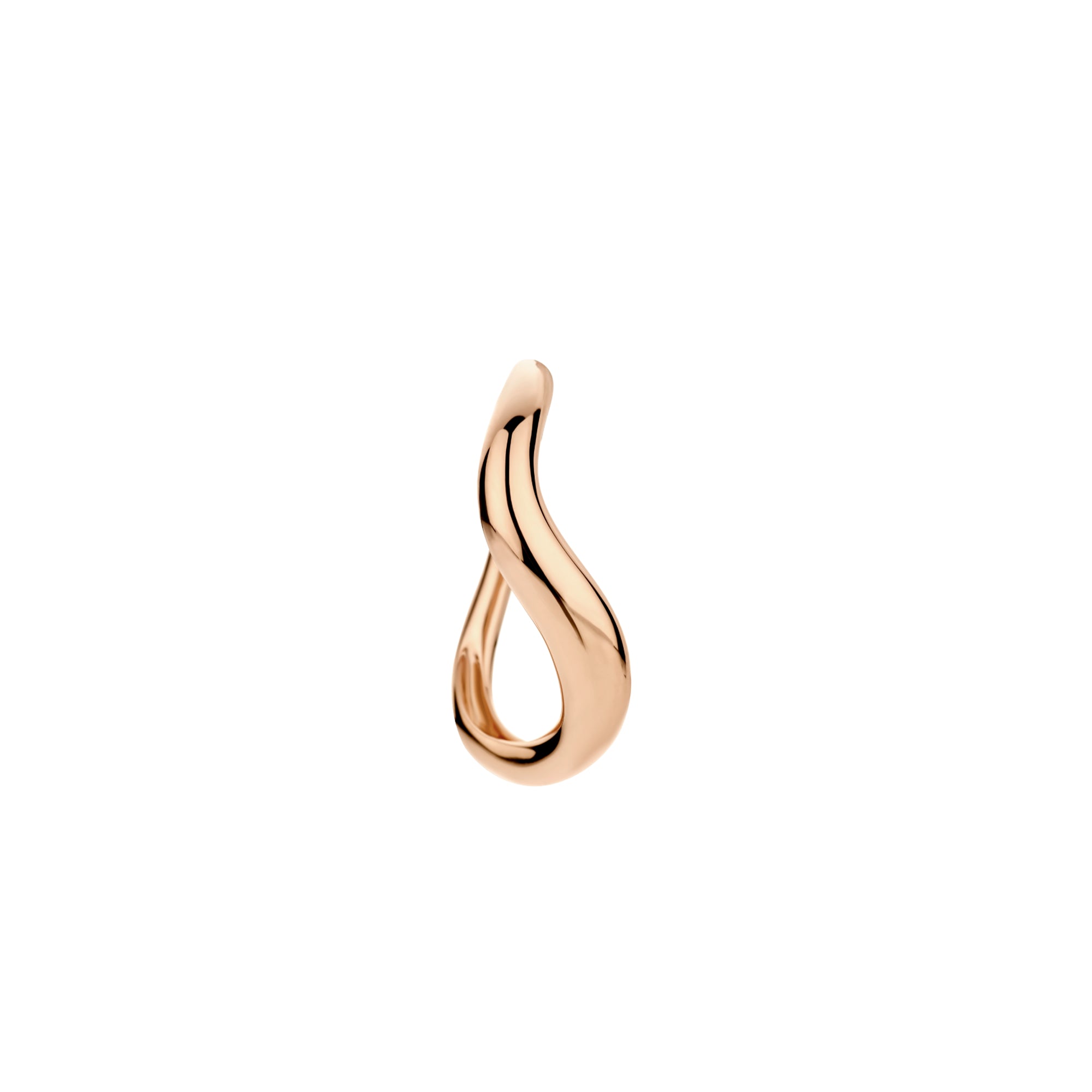 Wavy Hoop Earring