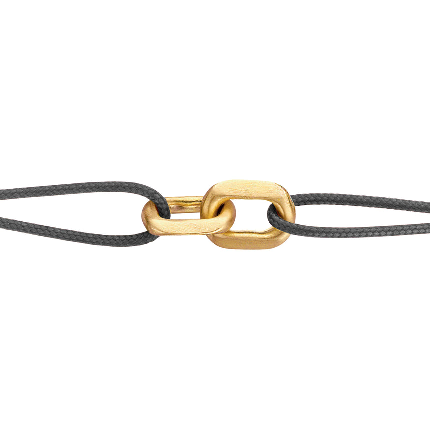 Lab Grown Diamond Cord Bracelets with 18K Recycled Gold