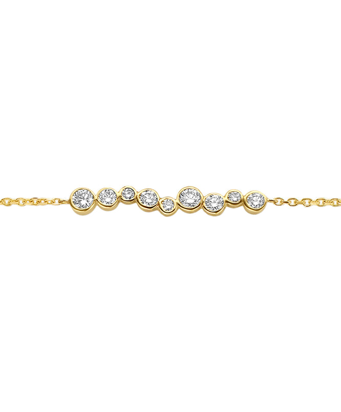 Lab Grown Diamond Bracelets Made with 18K Recycled [colour] Gold | Kimaï