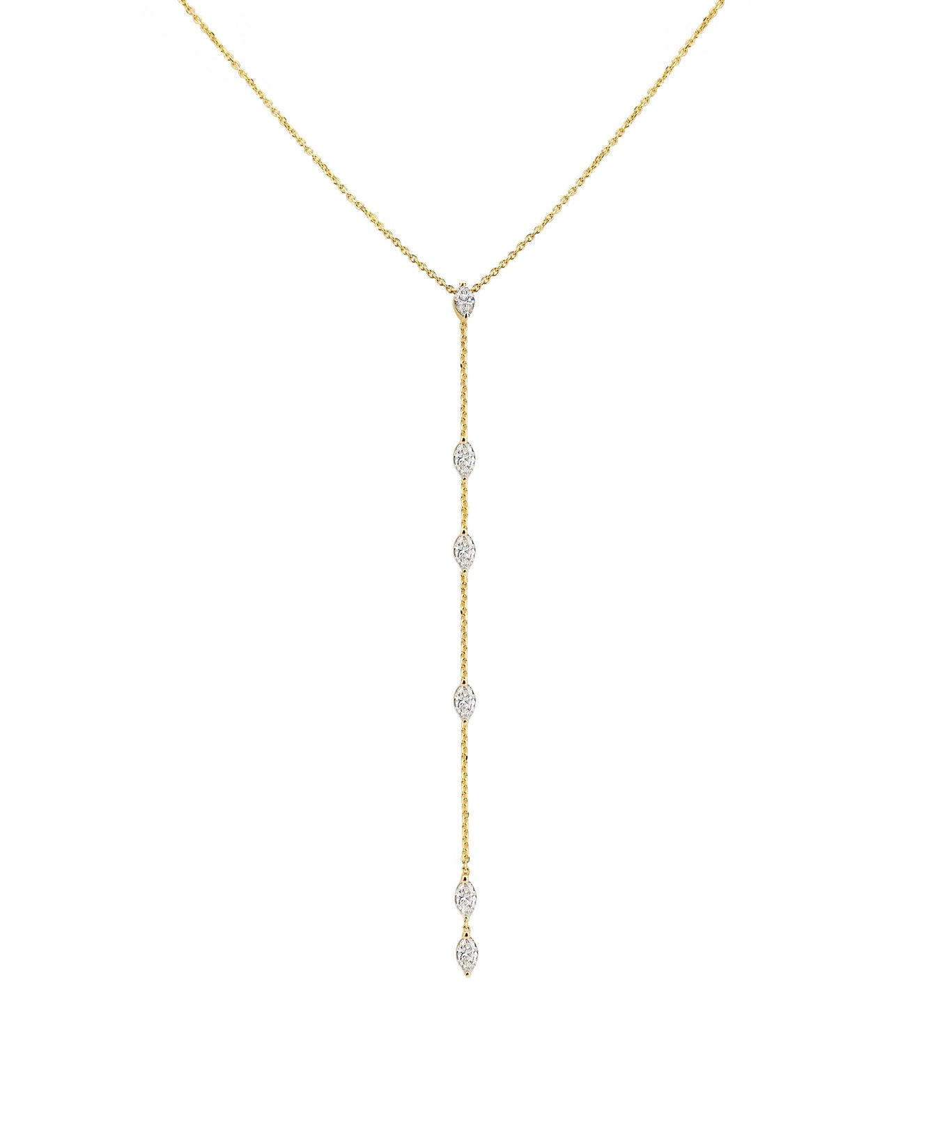 Lab Grown Diamond Layerable Necklaces with 18K Recycled Gold | Kimaï