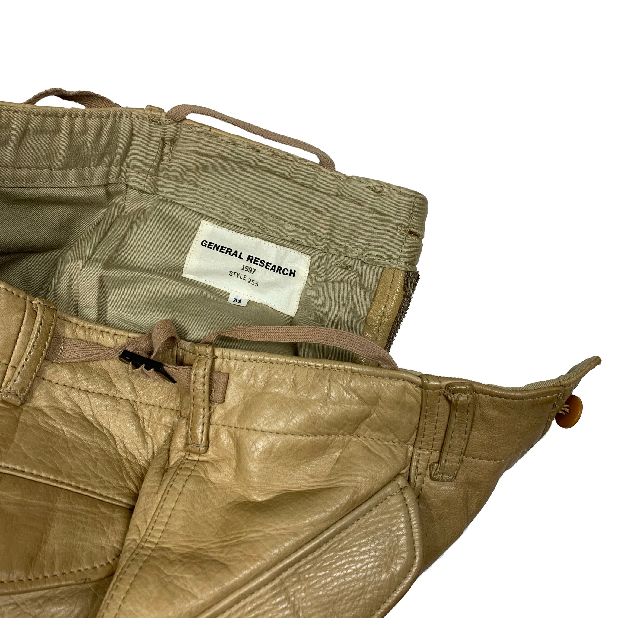 General Research Leather Cargo Pants 1997 – la.archives