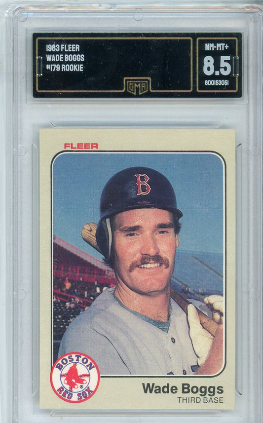 Wade Boggs Boston Red Sox 1983 Fleer # 179 Rookie Card