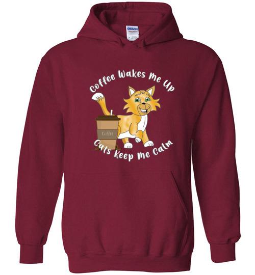 red cat hoodie