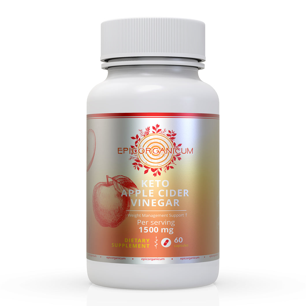 Keto Apple Cider Vinegar Capsules Weight Loss Supplements Weight Man