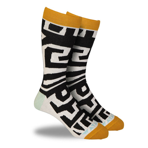 Wataka Africa Kuba Cloth Socks