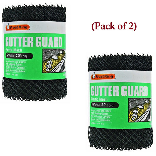 Frost King Plastic Mesh Gutter Guard - PACK OF 6 