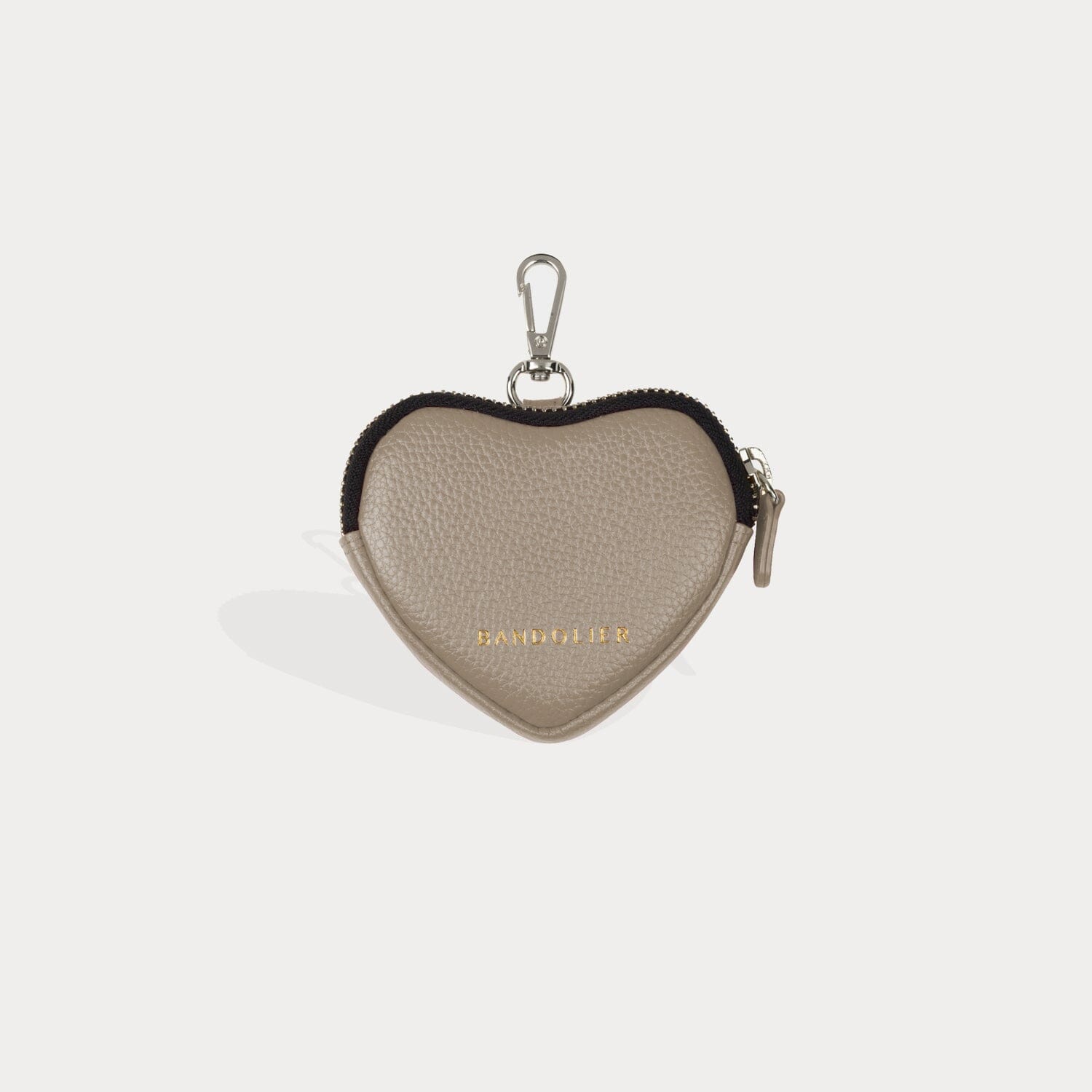 Wristlet Circle Heart Charm in Gold/Gold | Bandolier Style