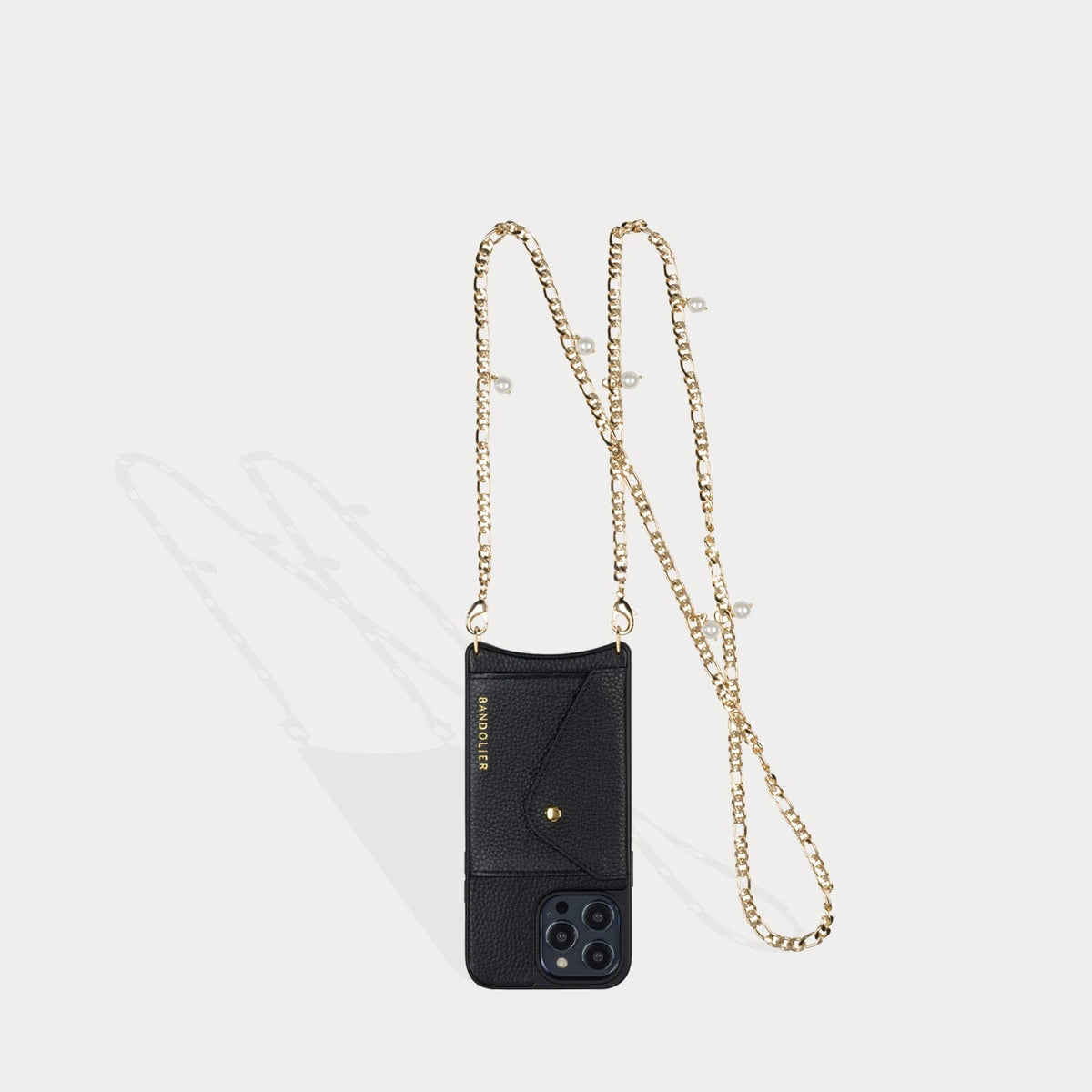 Estelle Pearl Crossbody Set - Black/Gold – Bandolier