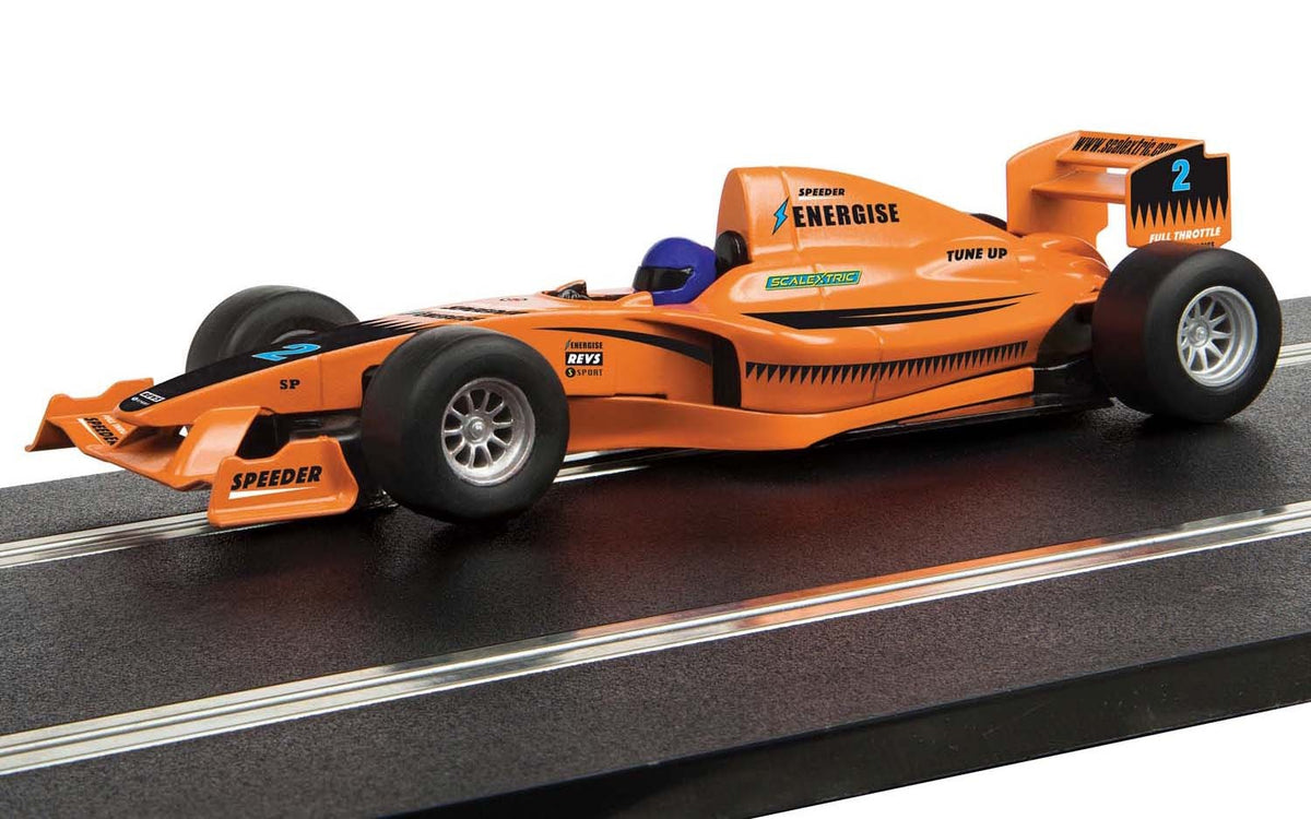 Scalextric C4114 Start F1 Racing Car Orange Scalex World