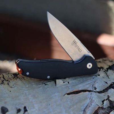 The Stag One Pocket Hunting Knife