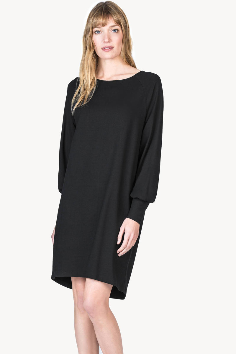 Full Sleeve Dress | 94% Viscose & 6% Spandex | Raglan Sleeve Dress