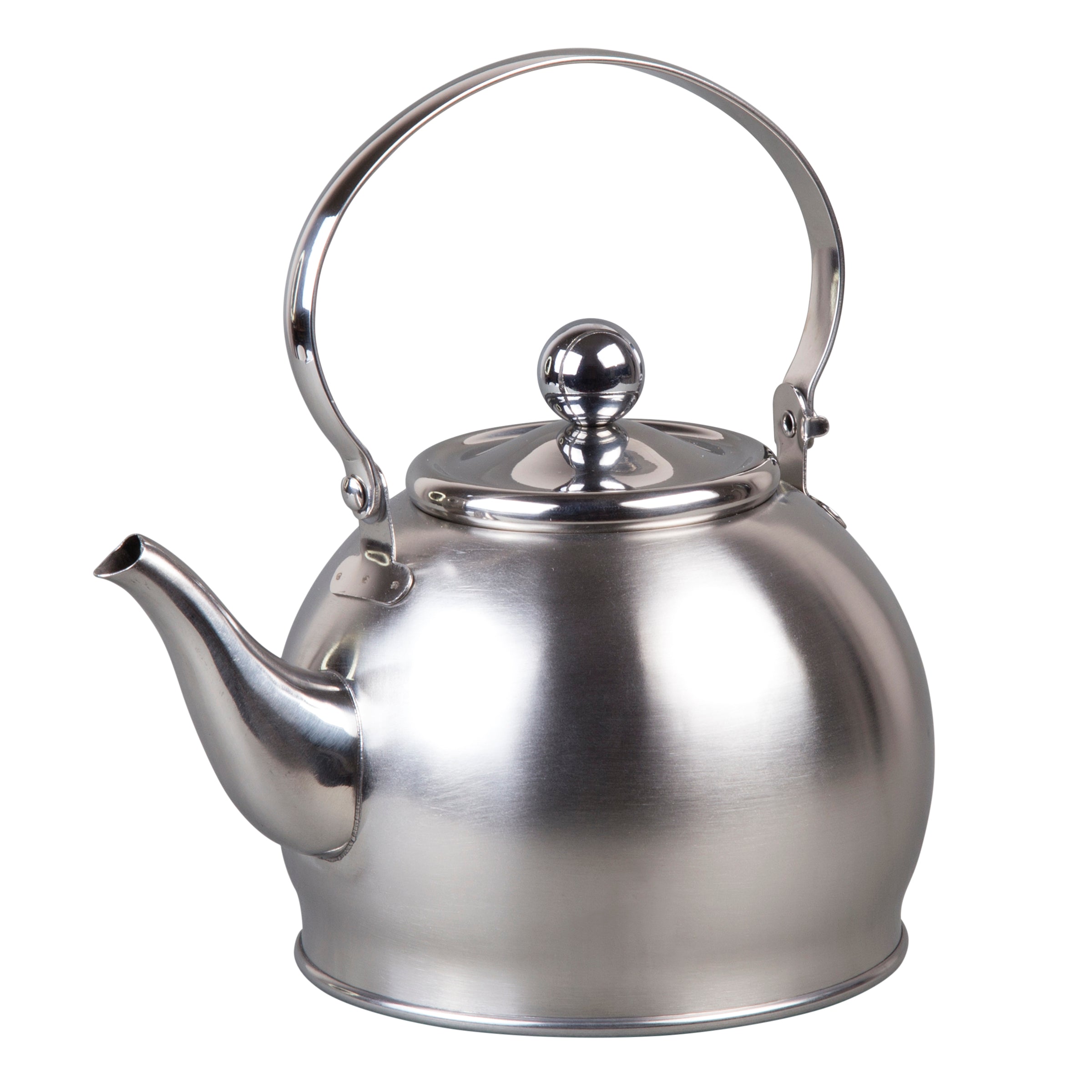 Creative Home 10 Cups Blue Stainless Steel Whistling Tea Kettle