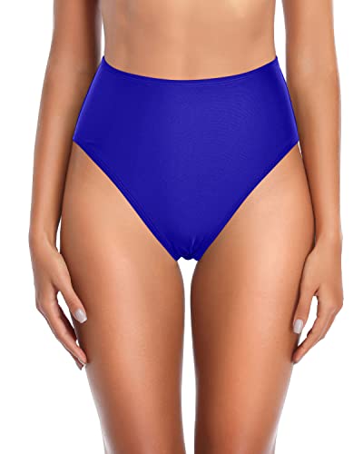 Ladies' Tummy Control Swim Bottom Full Coverage Bathing Suit Bottom-Ro –  Tempt Me