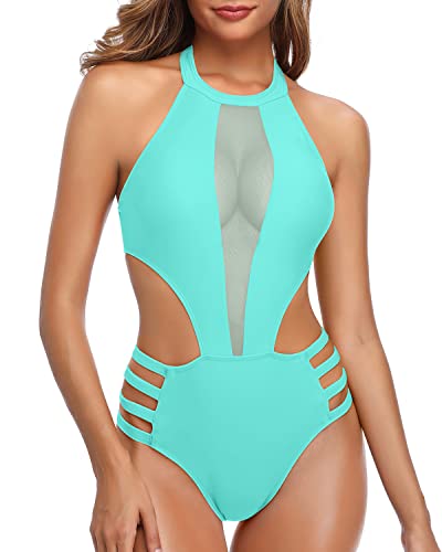 Cutout High Neck Halter